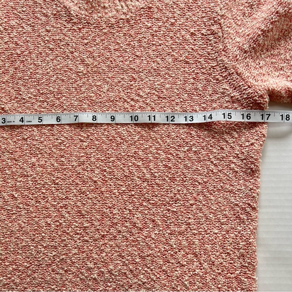 Holly & White By Lindex Pink Knit Short Sleeve Sweater Jumper Size Small - Picture 7 of 10